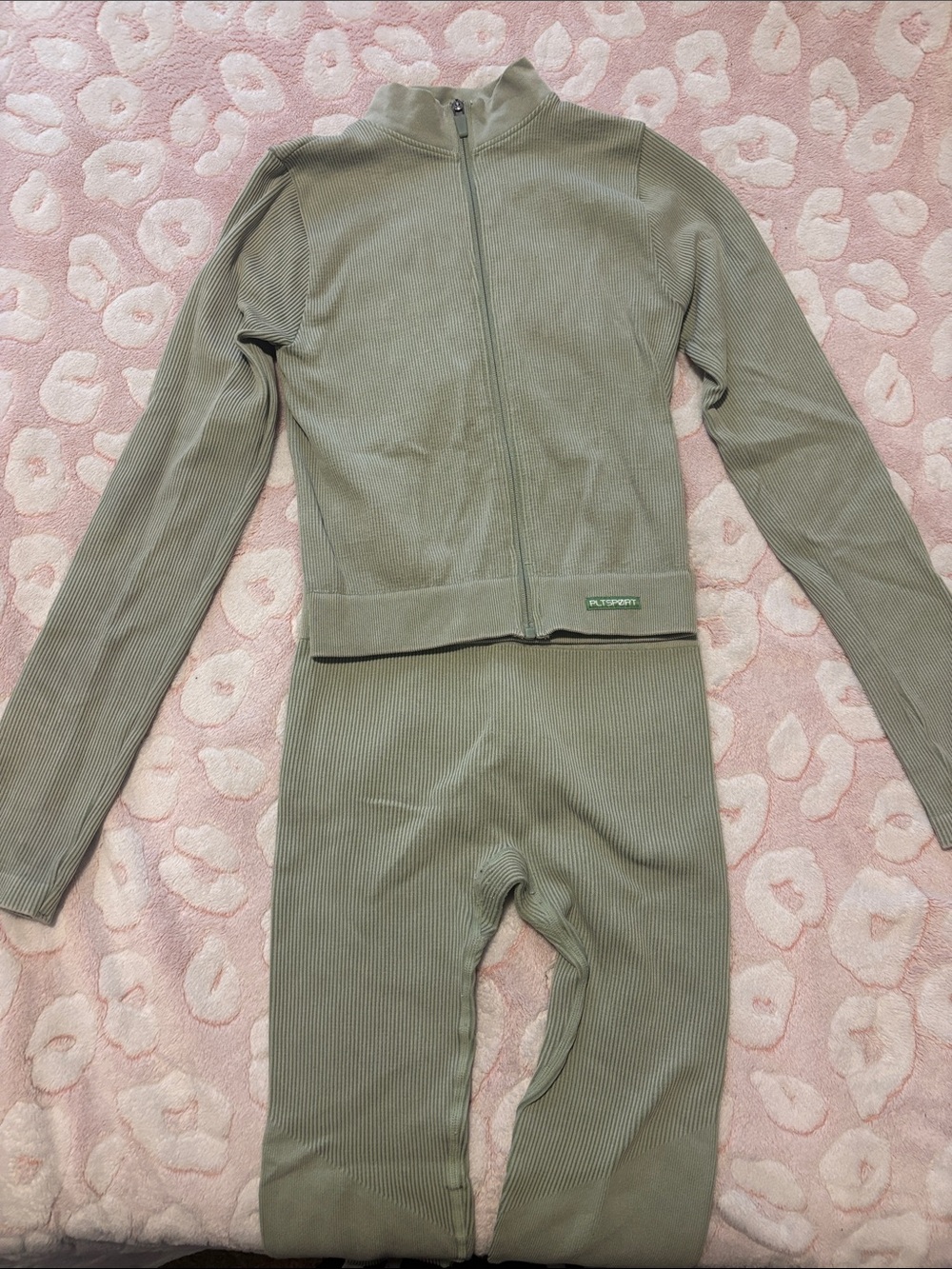 Pretty Little Thing Ribbed Two Piece Set